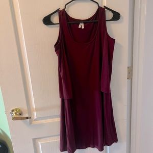Mudd Burgundy Dress